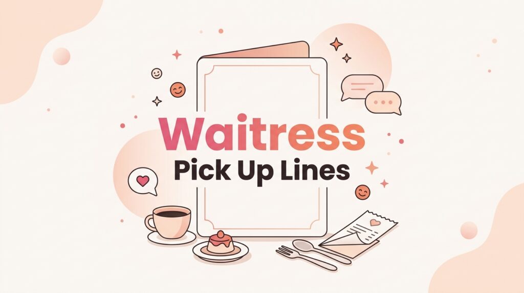 Waitress Pick Up Lines