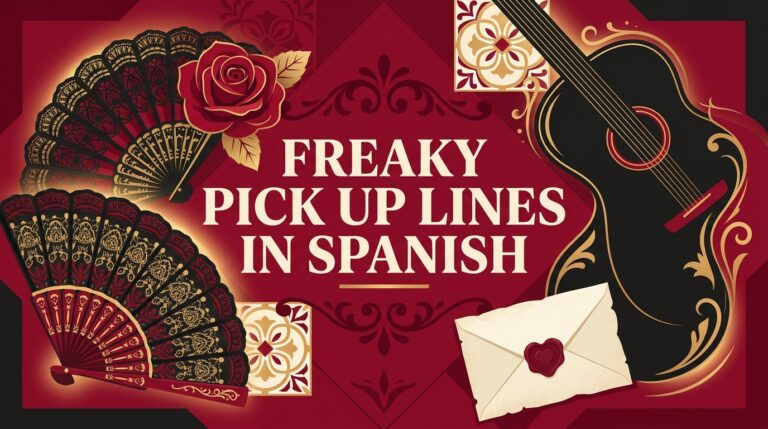 101+ Spanish Pick Up Lines & Dirty Rizz & Free Generator
