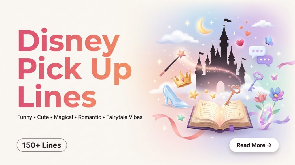 disney pick up lines