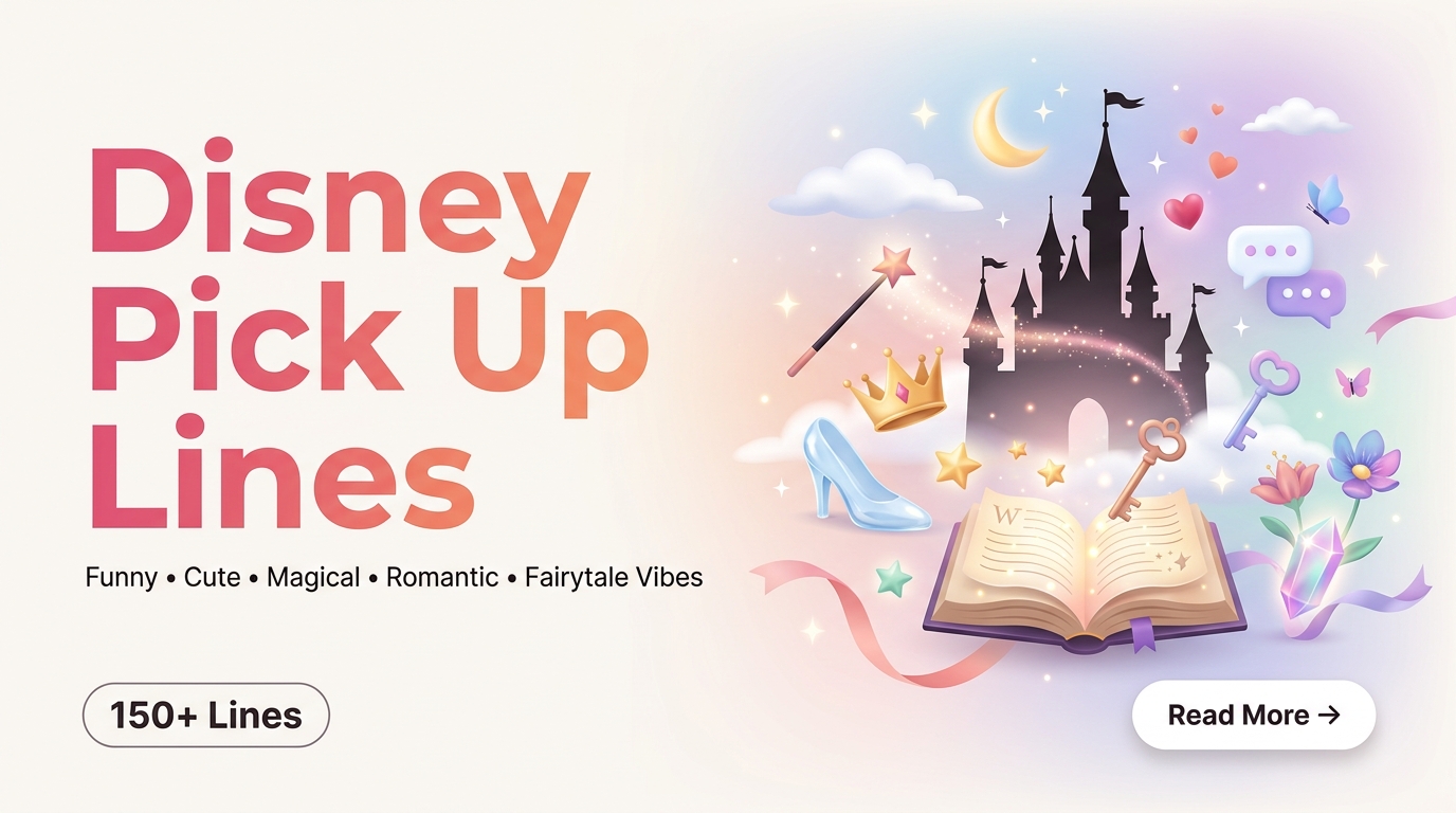 disney pick up lines