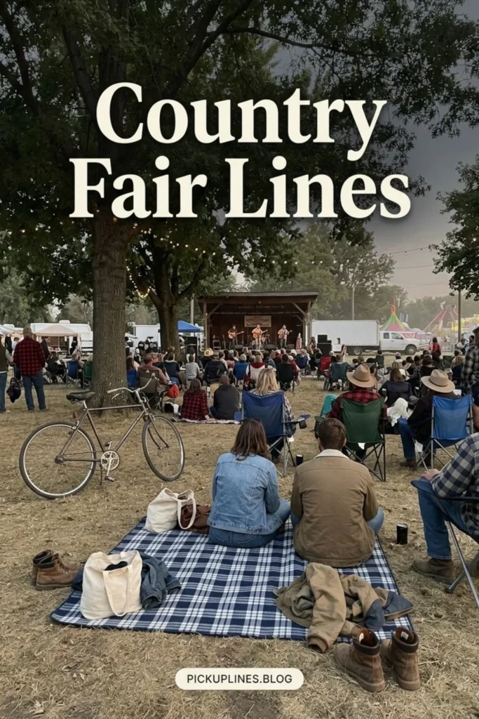 Country fair and outdoor music gathering