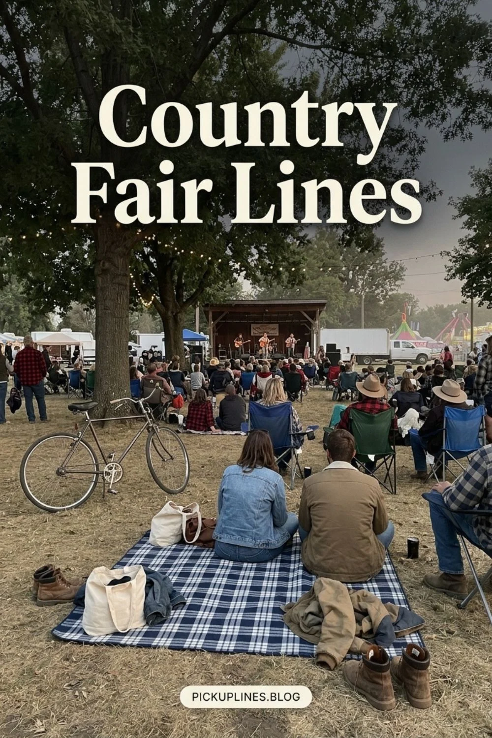 Country fair and outdoor music gathering