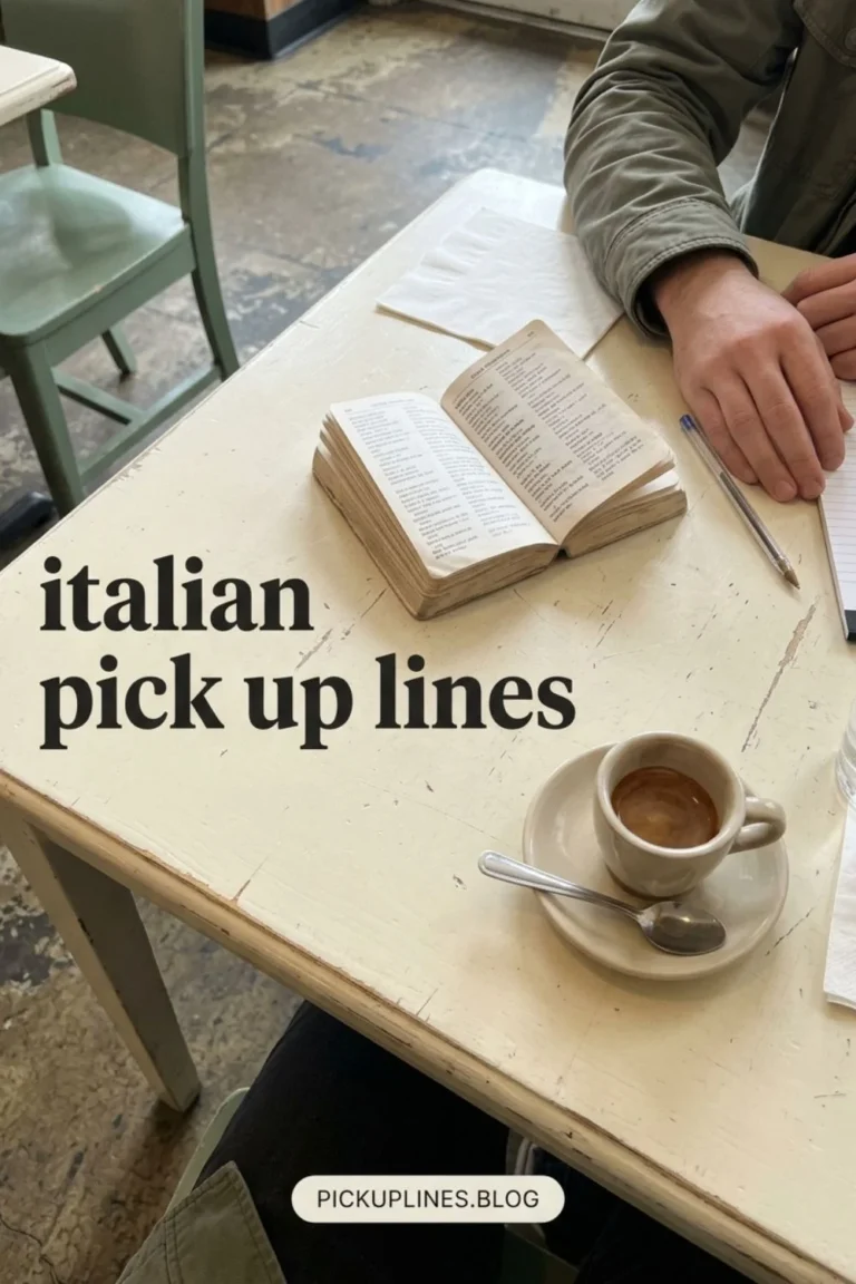 Italian Pick Up Lines With English Meanings and Coffee Texts