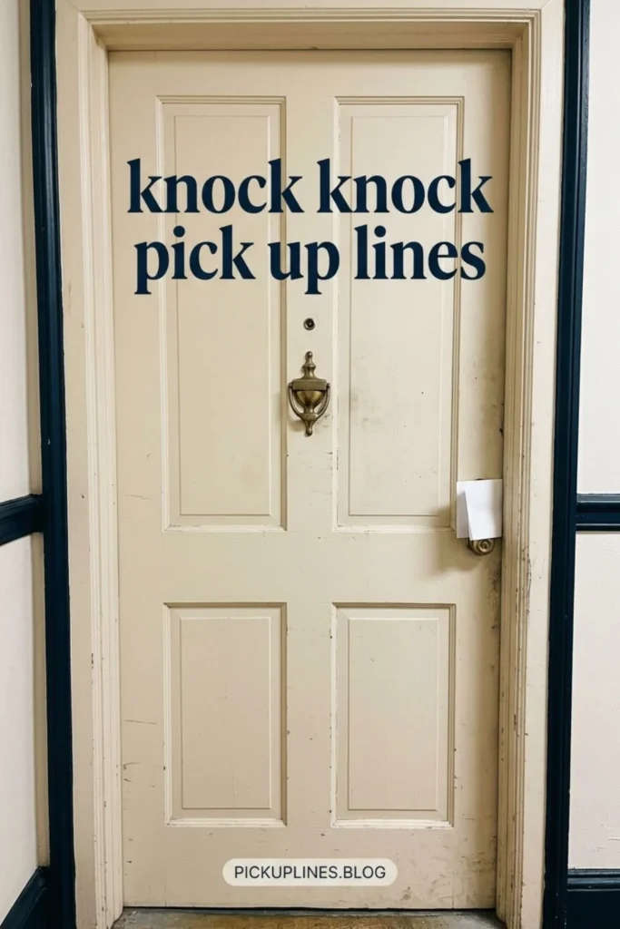 Apartment door with a handwritten note