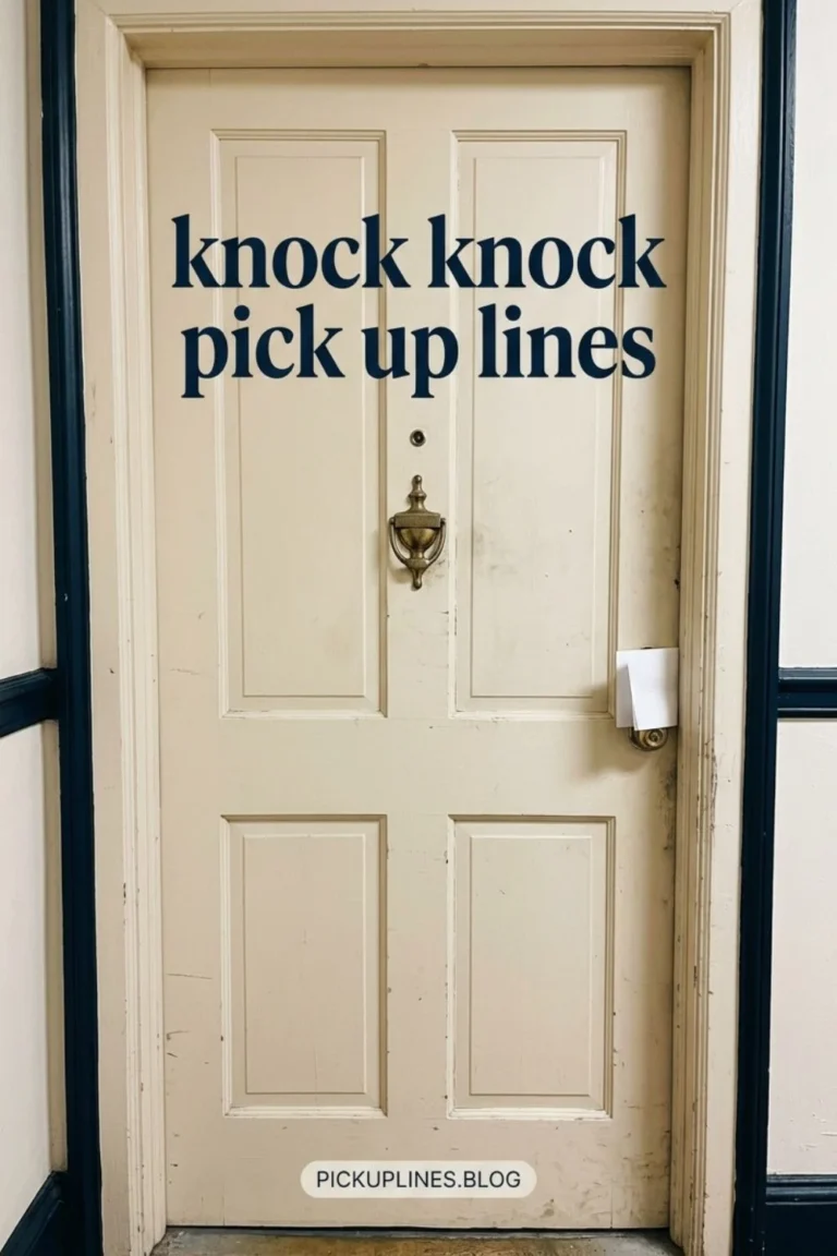 Knock Knock Pick Up Lines as Two-Text Joke Scripts