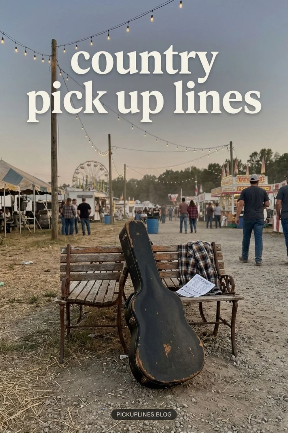 County fair with country music and dance context