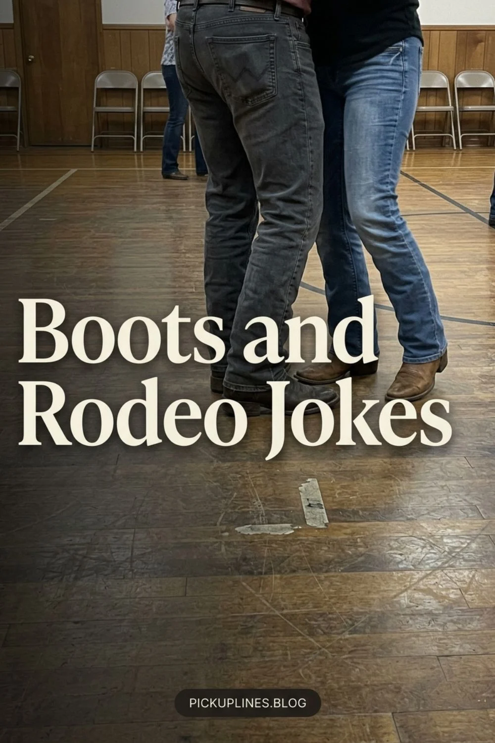 Boots and country dance scene for rodeo-inspired flirting